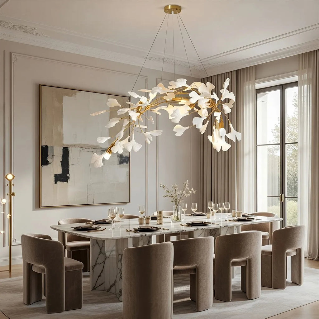 Antizer Gingko Chandelier D for Dining Room