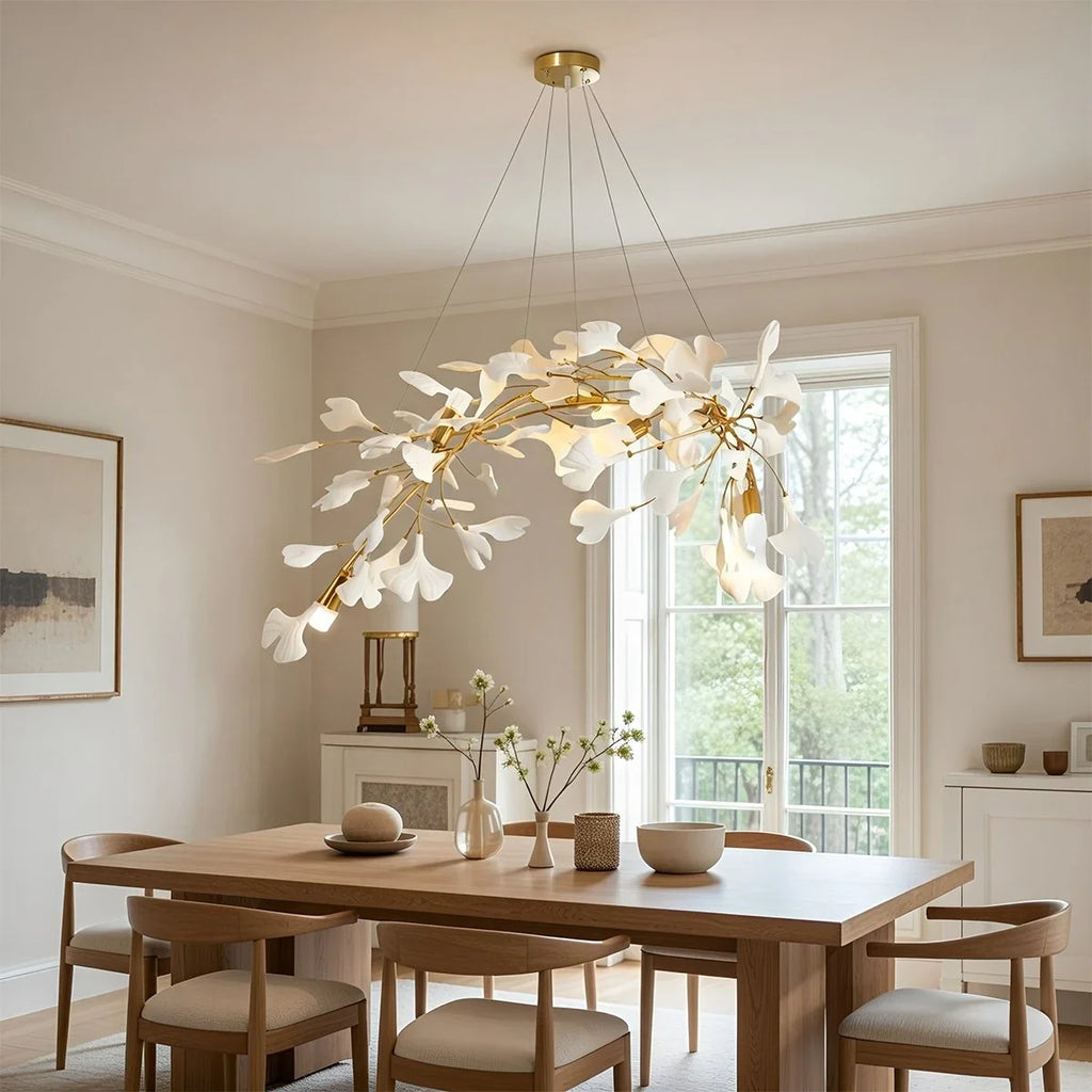Antizer Gingko Chandelier D for Dining Room