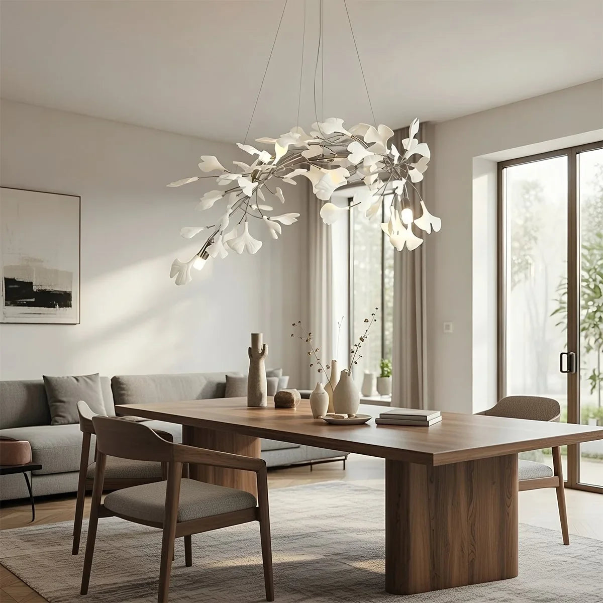 Antizer Gingko Chandelier D for Dining Room