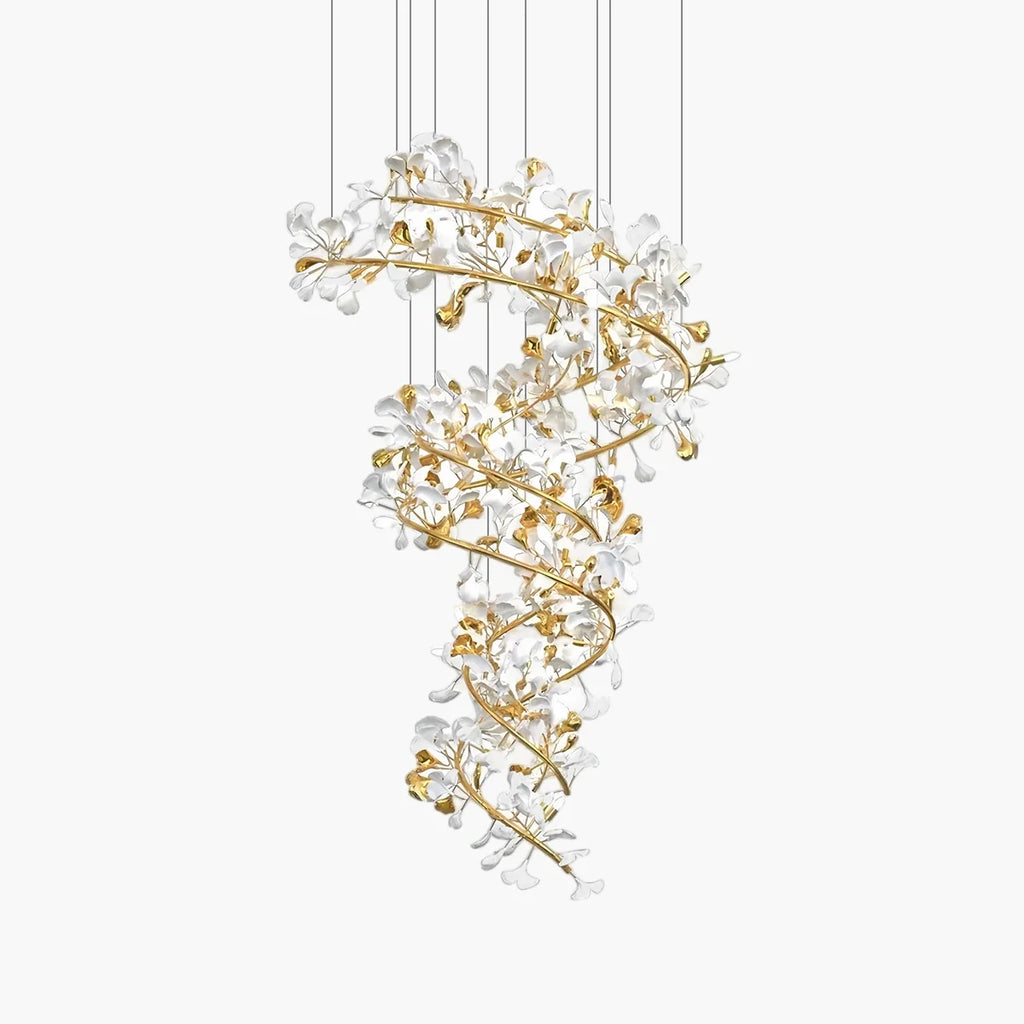 Antizer Gingko Chandelier Q for High Ceiling