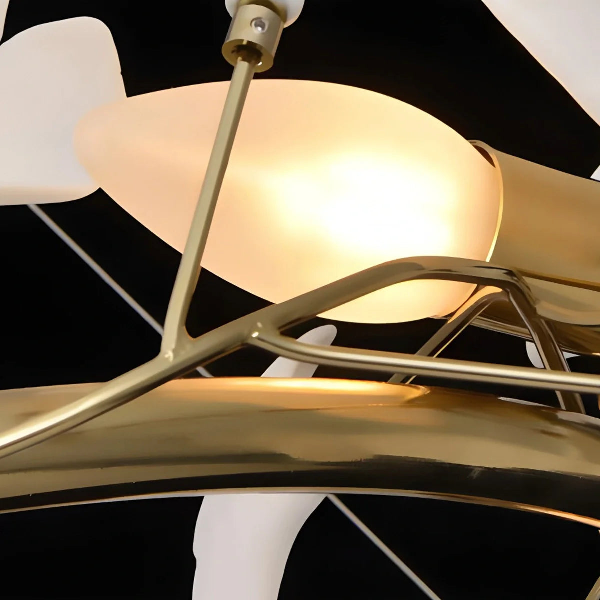 Antizer Gingko Chandelier Q for High Ceiling