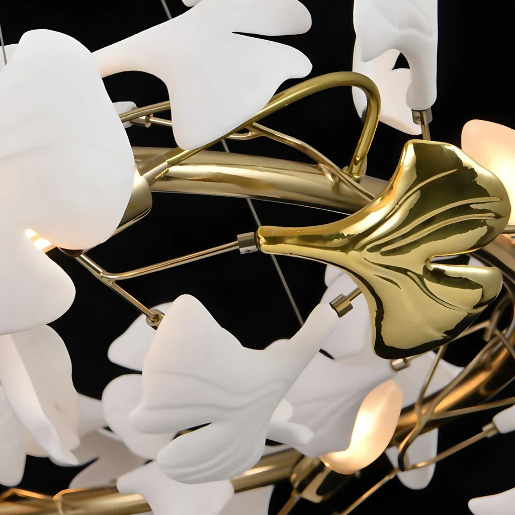 Antizer Gingko Chandelier Q for High Ceiling