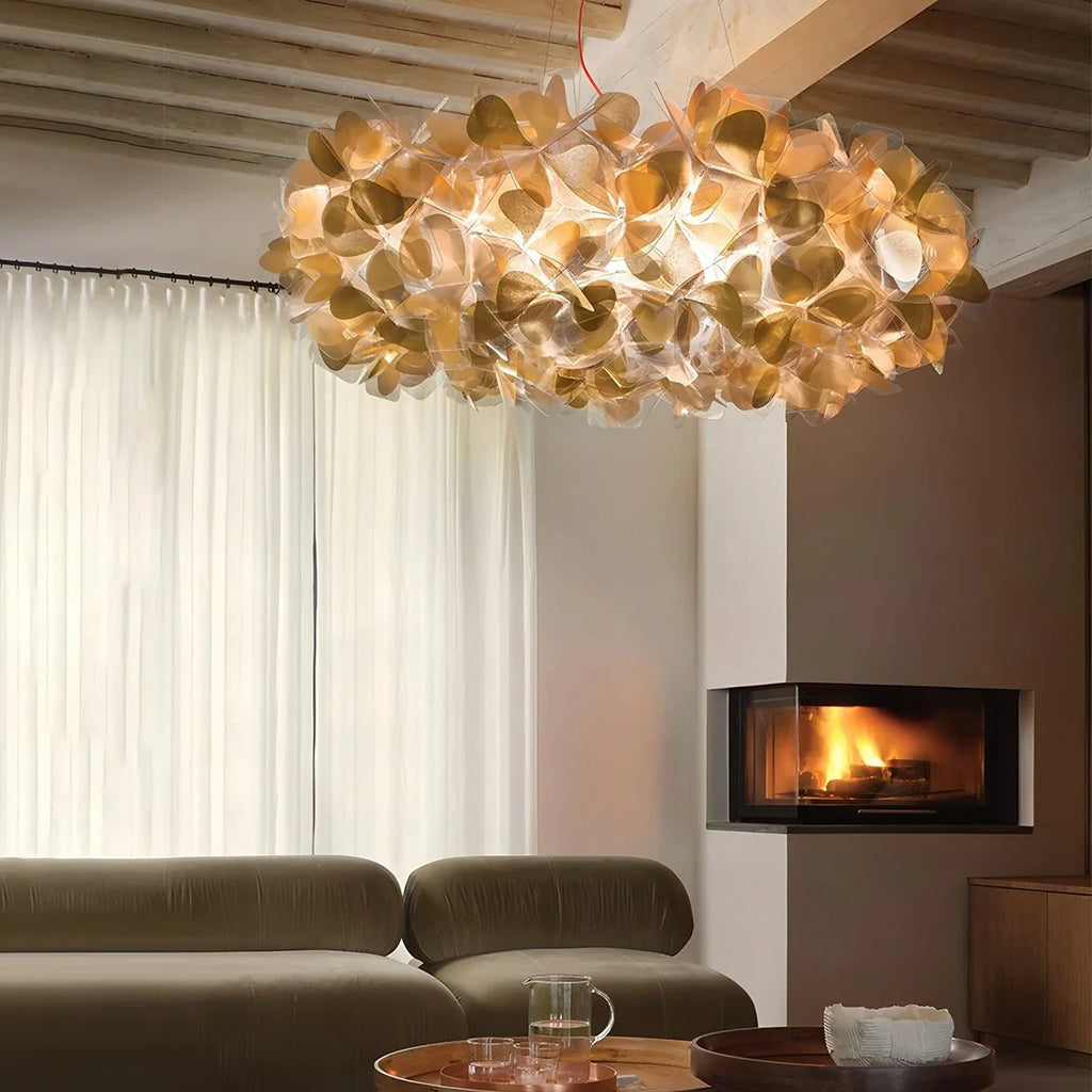Antizer Italian Creative Petal Chandelier for Bedroom