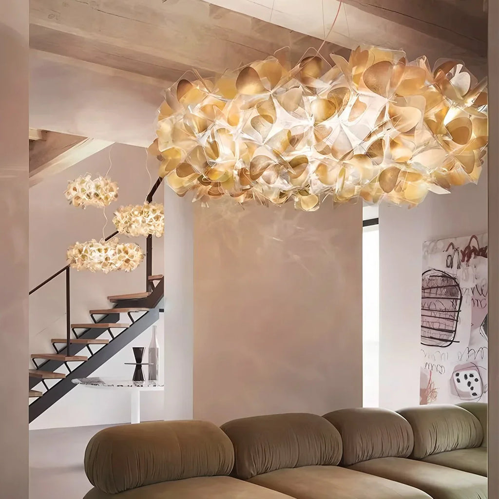 Antizer Italian Creative Petal Chandelier for Bedroom