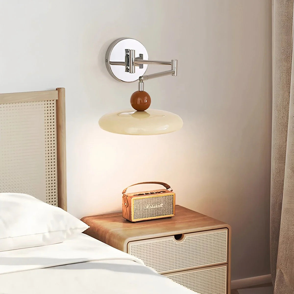 Zarvo Lola Adjustable Arm Plug-in Wall Lamp