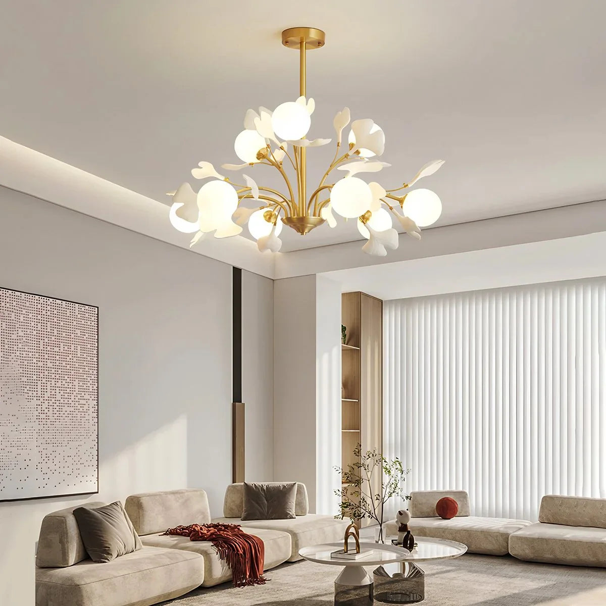 Antizer Thalassa Gingko Chandelier for Living Room
