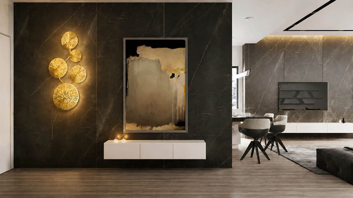 Illuminated Wall Art for Living Room and Hallway Spaces