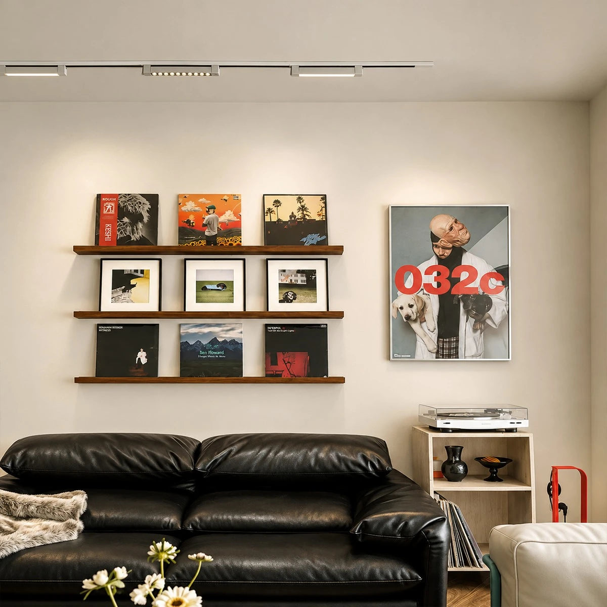 Bauhaus Nickel Plated Track Light