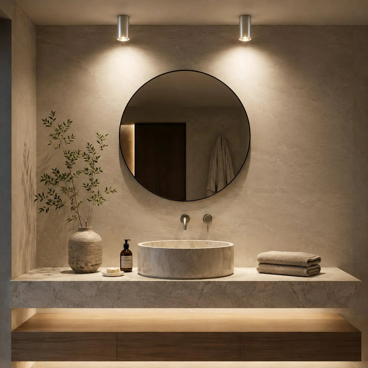 Bauhaus Surface Mount Spotlight