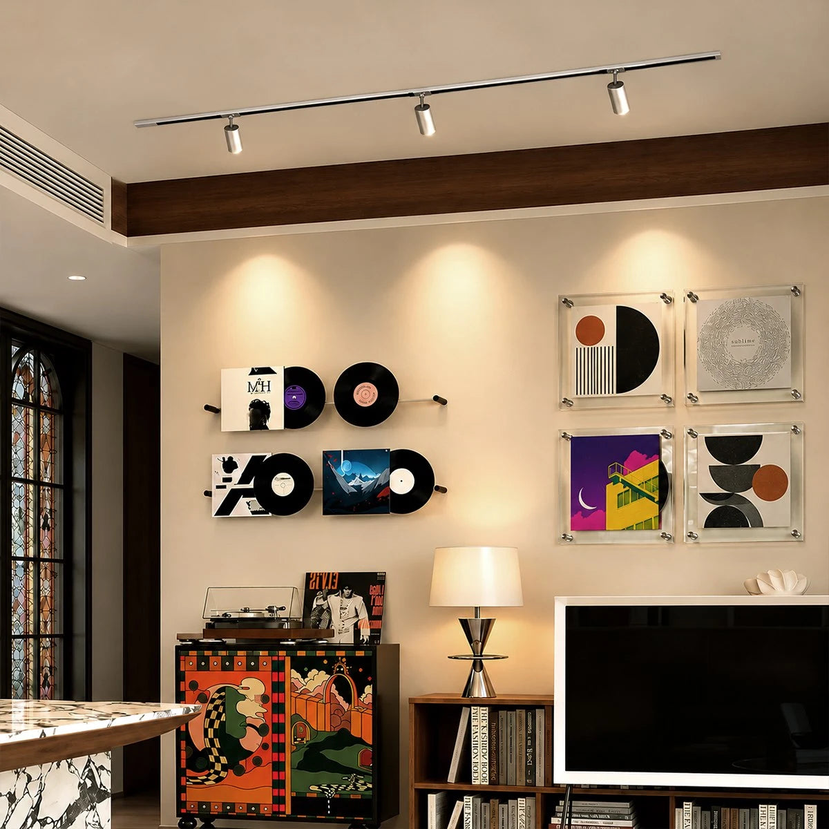 Bauhaus Surface Mounted LED Track Light