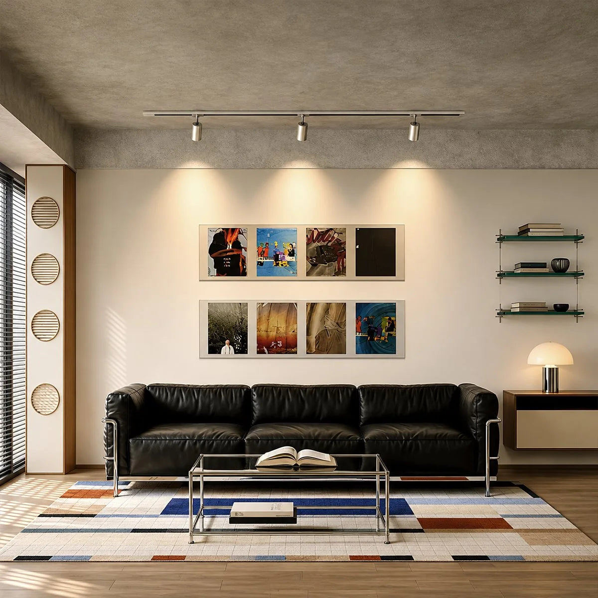 Bauhaus Surface Mounted LED Track Light