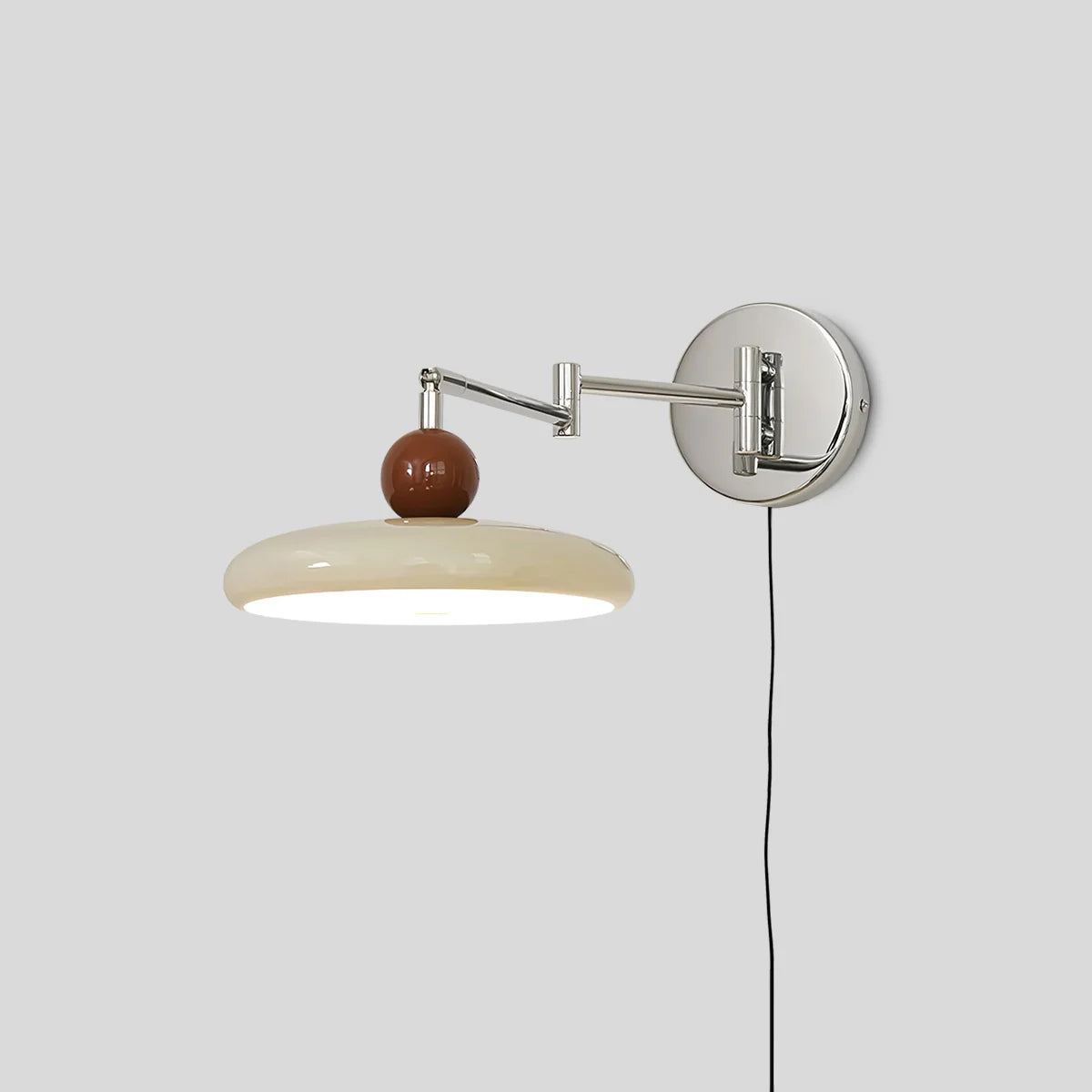 Zarvo Lola Adjustable Arm Plug-in Wall Lamp