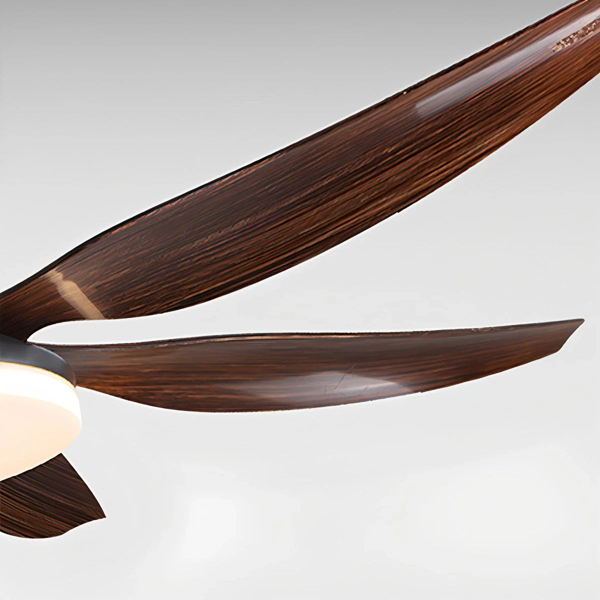 Nordic Style LED 6-Blade Ceiling Fan with Light