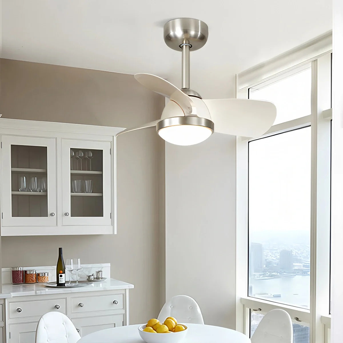 Simple Ceiling Fan Light for Children's Room
