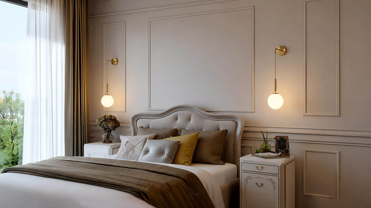 Hanging Wall Lamp for Bedside and Sofa-Side Lighting