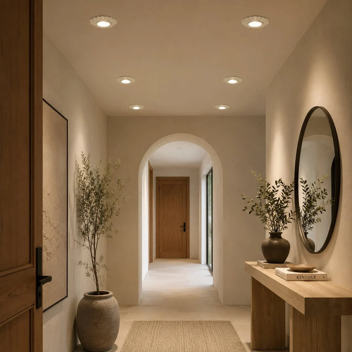 French Faux Plaster Spotlight