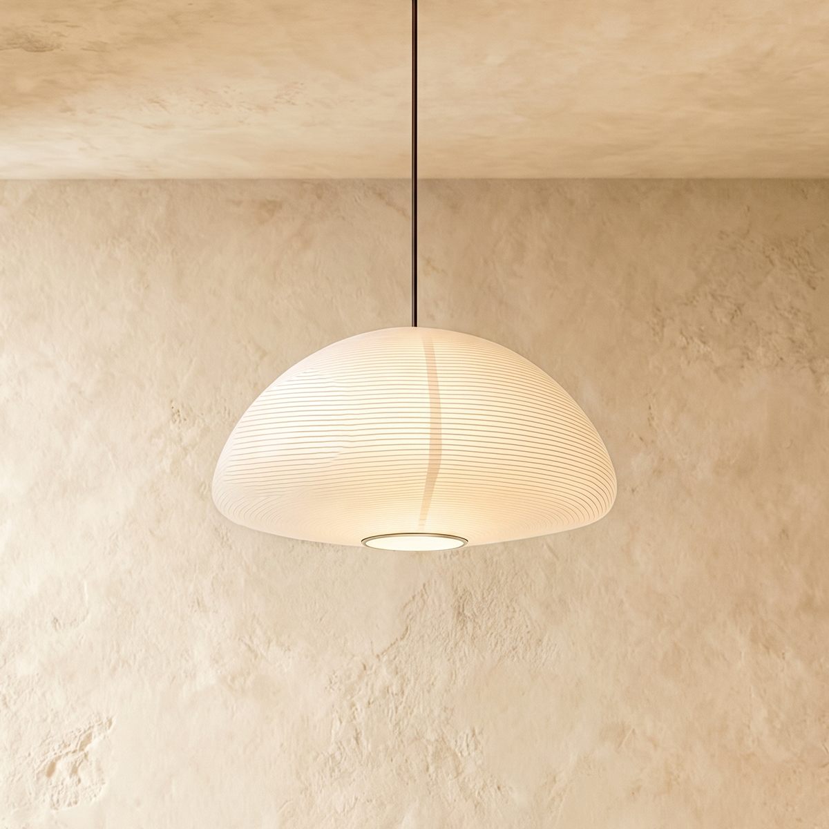 Hikari Paper Lantern Pendant Light for Bedroom