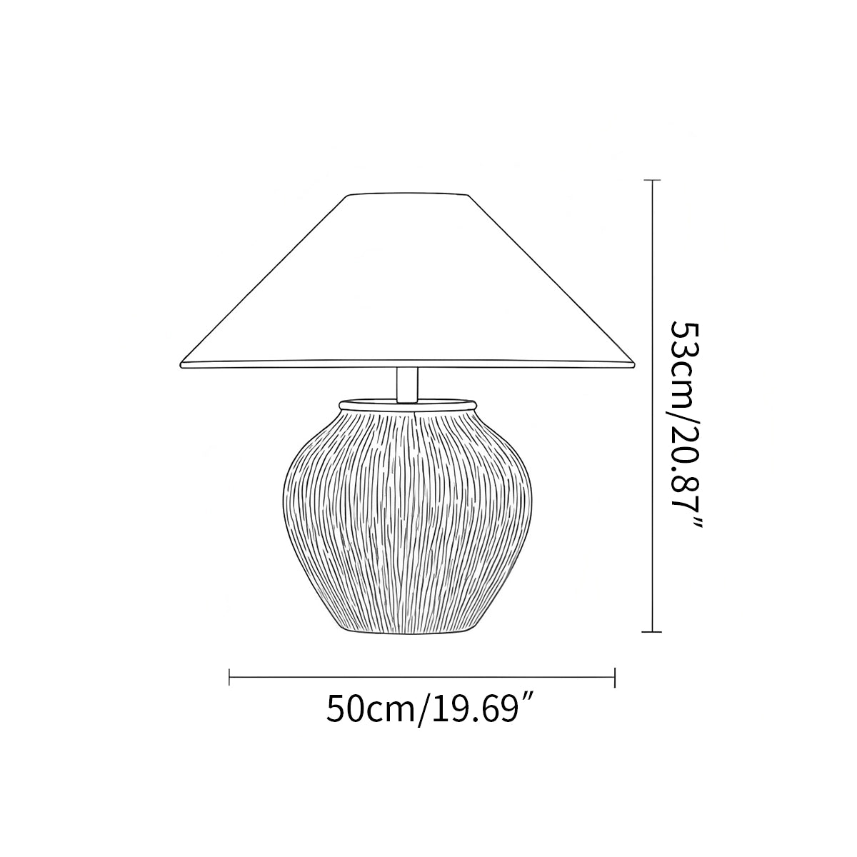 Bayi Ceramic Table Lamp