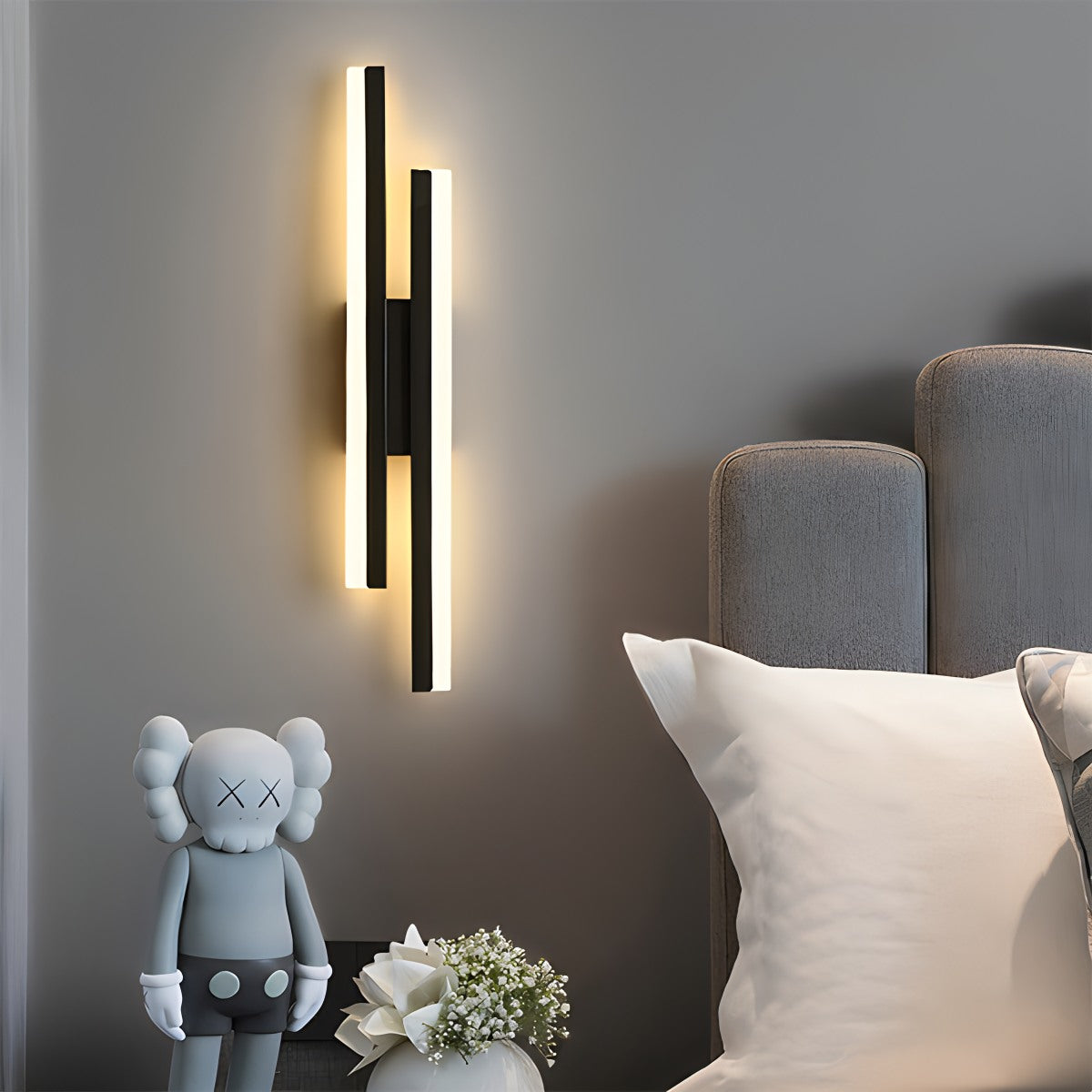 Zarvo Alana Minimalist H-Shaped Wall Lamp