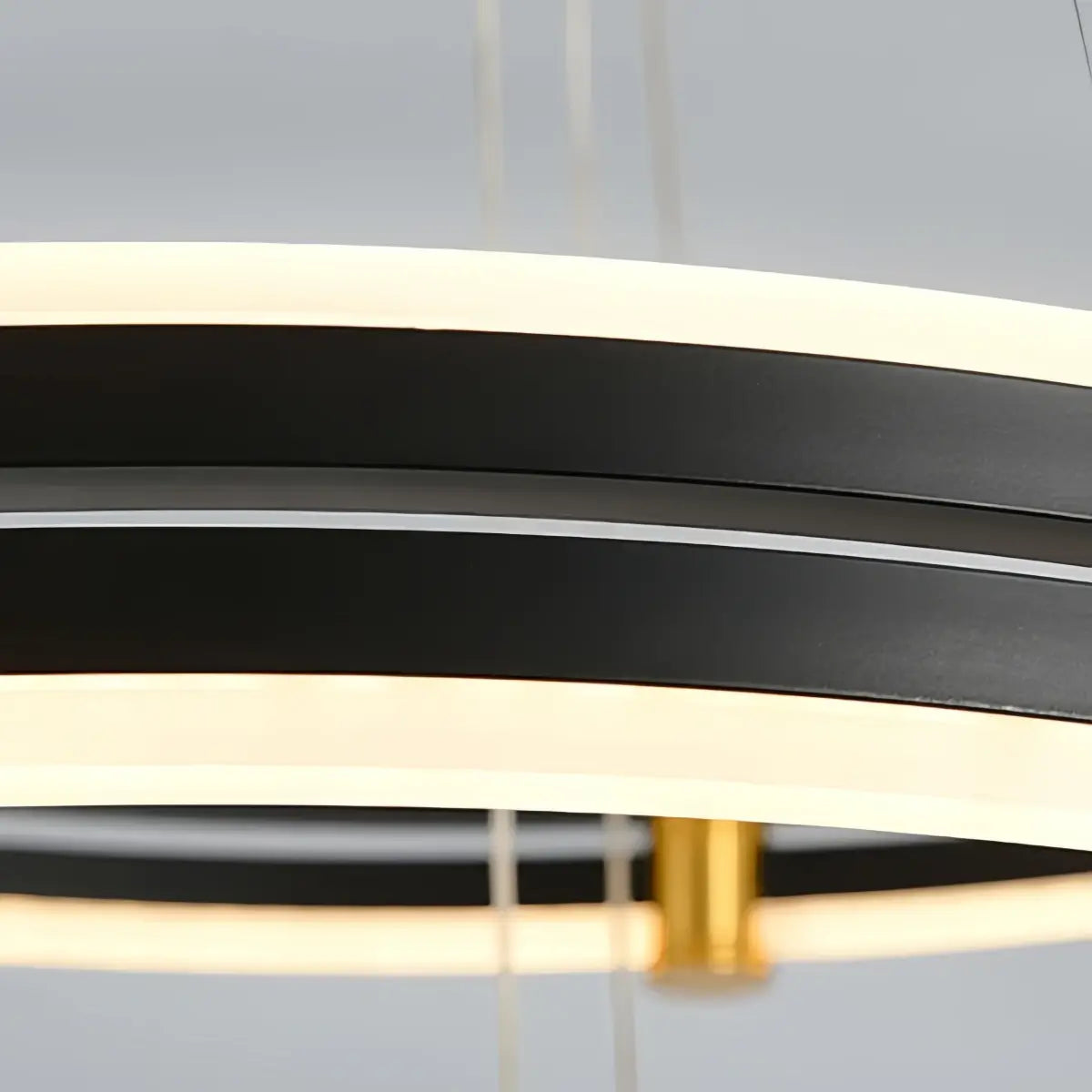 Arcato Modern Tiered Circular Chandelier