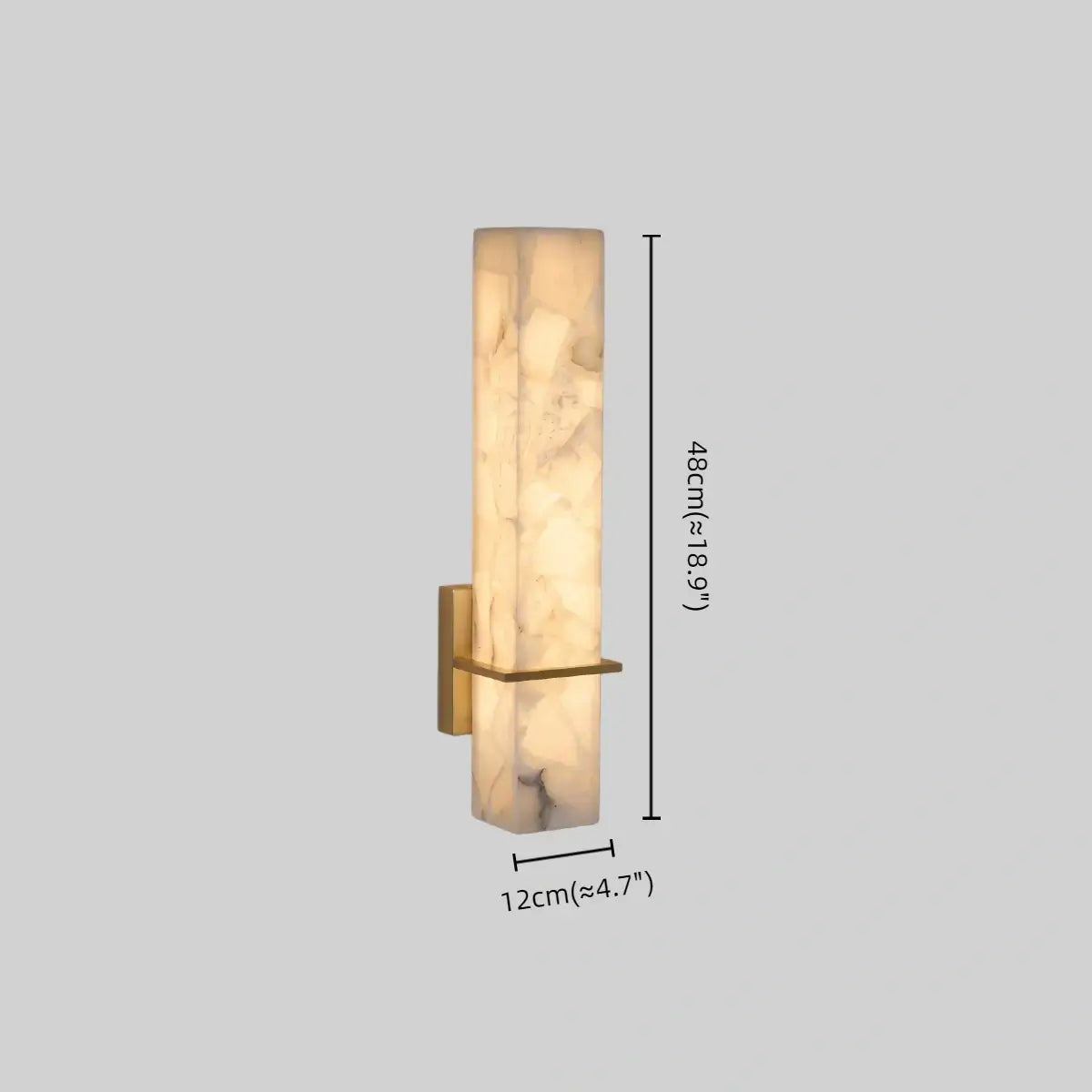 Alba Minimalist Cuboid Wall Lamp