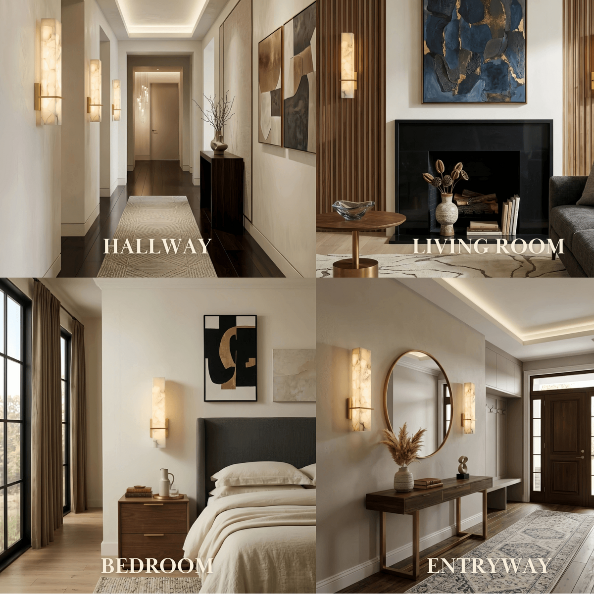 Alba Minimalist Cuboid Wall Lamp