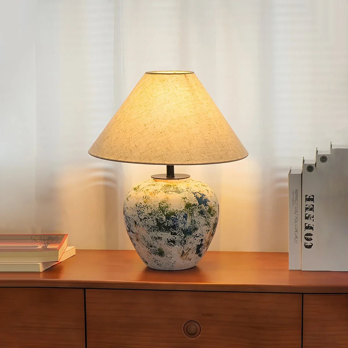 Neoclassical Ceramic Table Lamp
