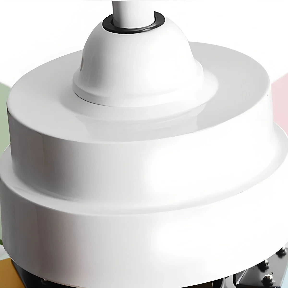 Nordic Colorful Leaf Ceiling Fan Light