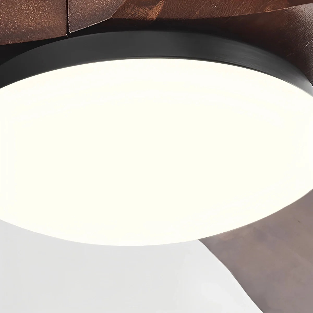 Nordic Wood Ceiling Fan with Light