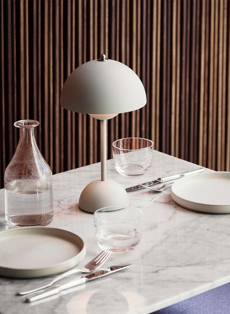 Modern Cordless Dome Table Lamp