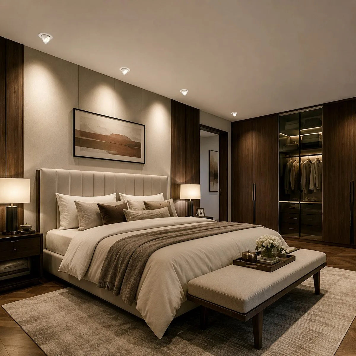 Recessed Adjustable Spotlight