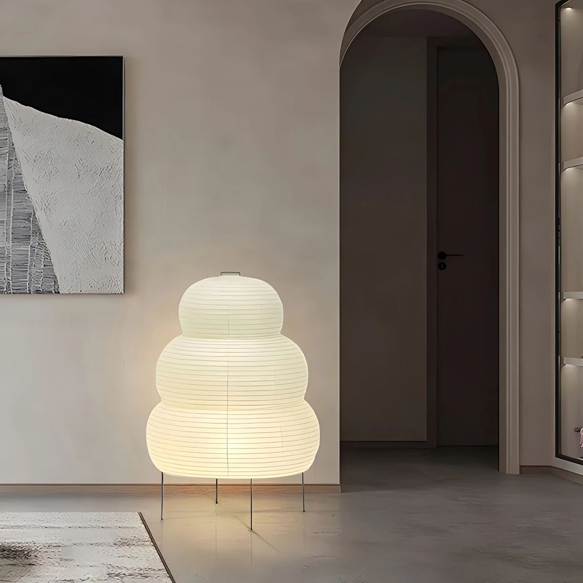 Rice_Paper_Art_Floor_Table_Lamp