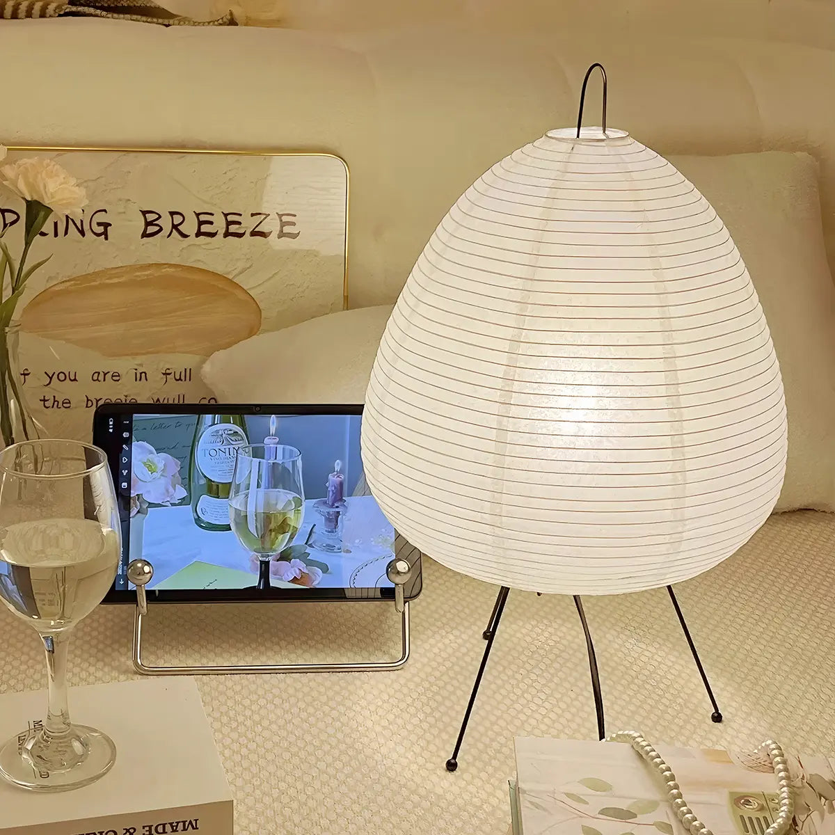 Rice_Paper_Art_Floor_Table_Lamp