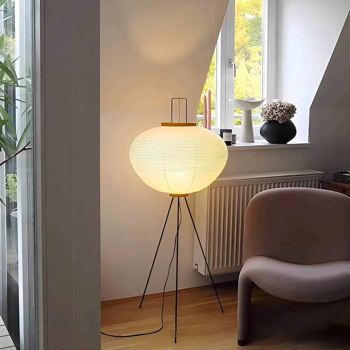 Rice_Paper_Art_Floor_Table_Lamp