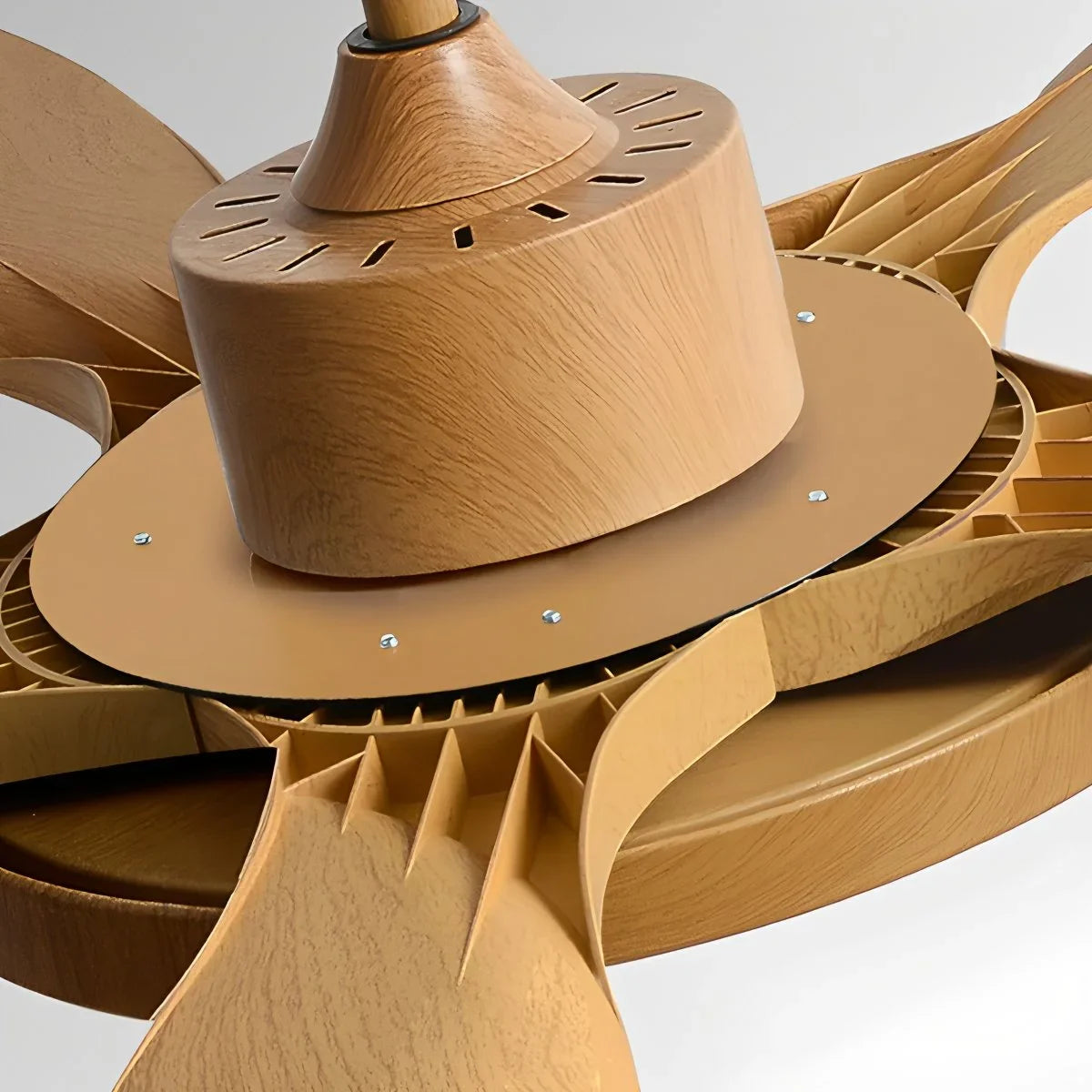 Scandi Reversible Ceiling Fan with Light