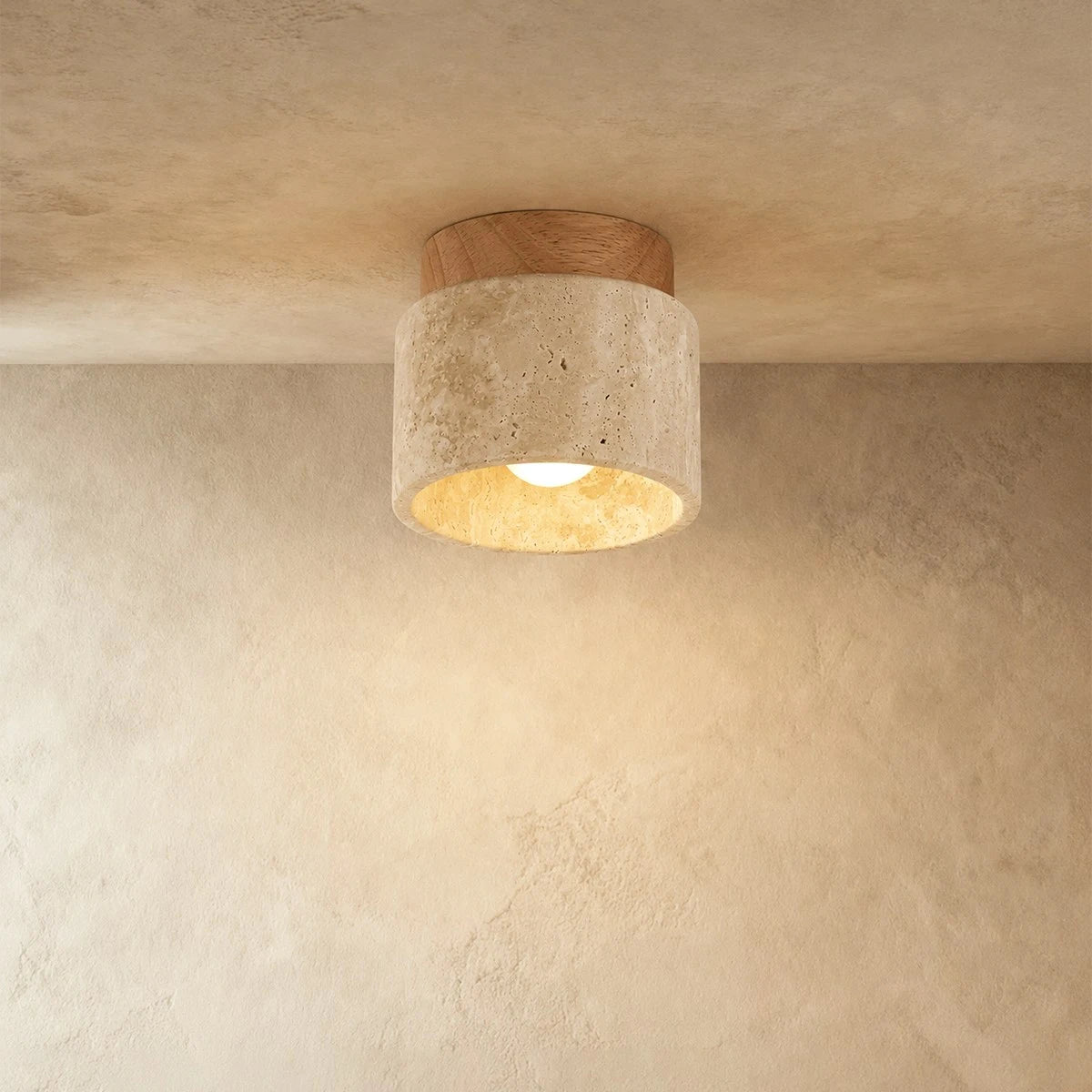 Strata Minimalist Flush Mount Ceiling Light