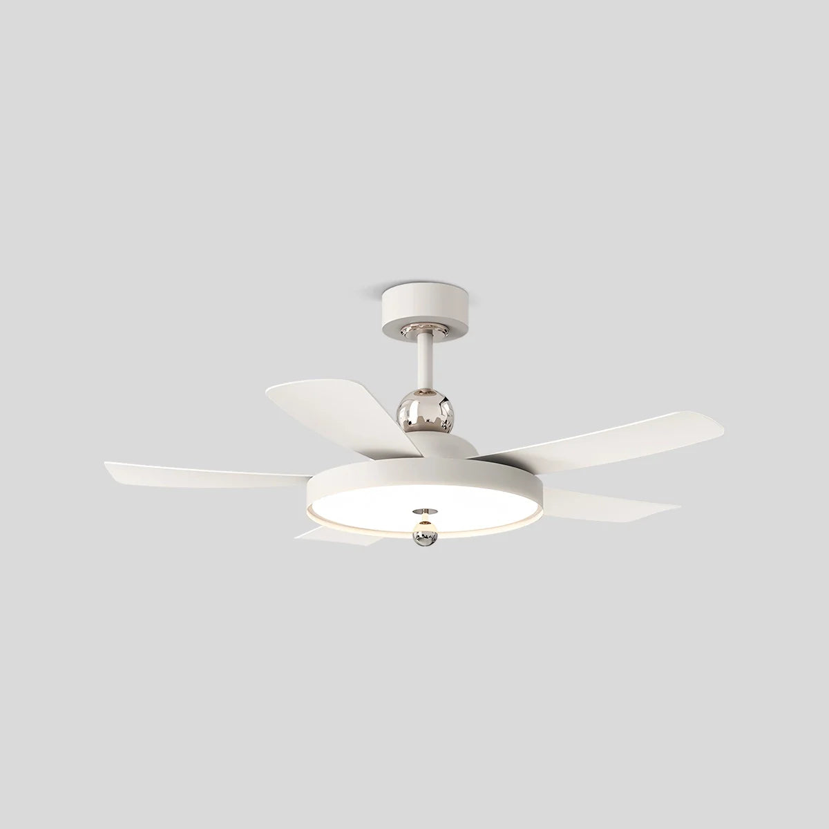 Antizer Silent Ceiling Fan with Light & Remote Control Style A