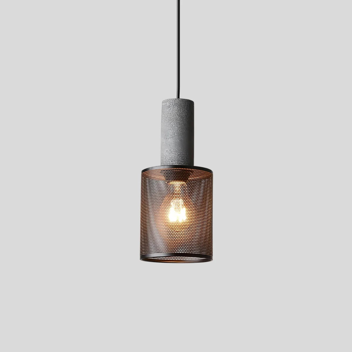 Zarvo Concrete Industry Pendant Lamp for Kitchen