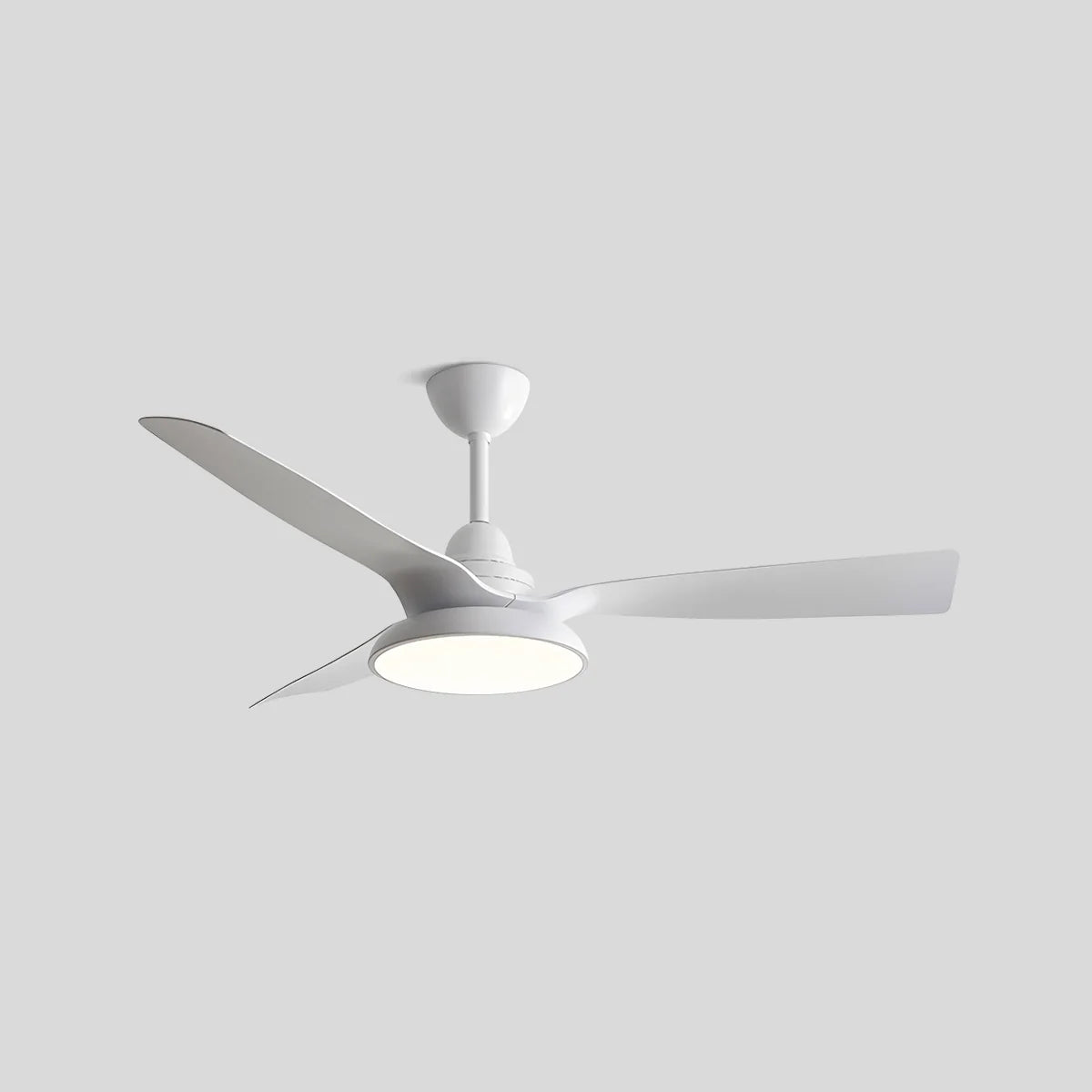 Antizer American Retro Ceiling Fan With Light White Dia 132cm / 52"
