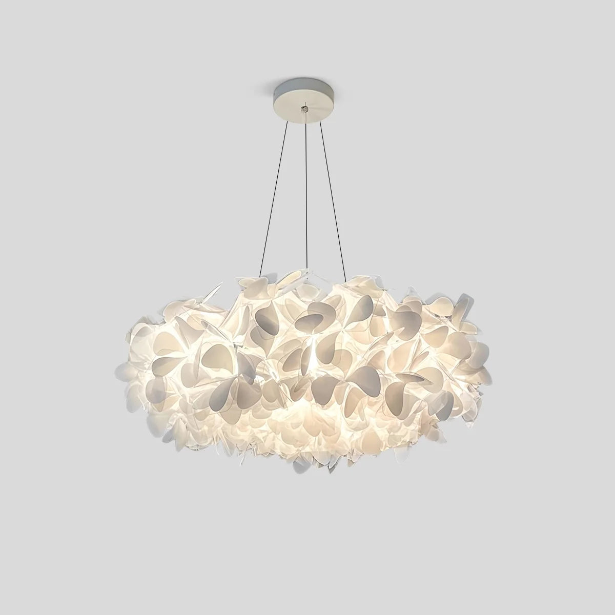 Antizer Italian Creative Petal Chandelier for Bedroom