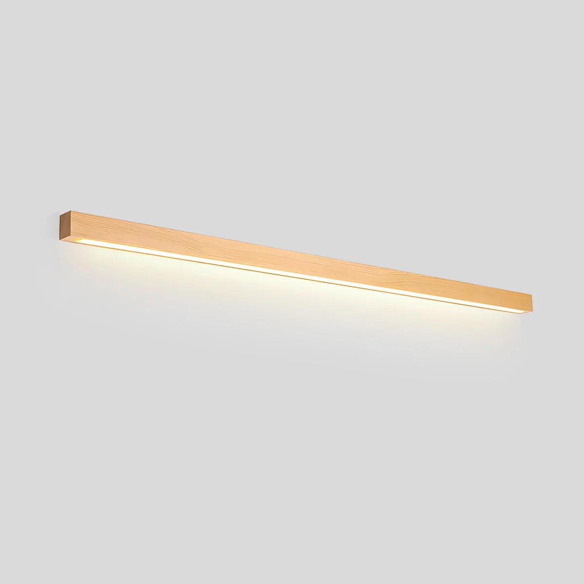 Zarvo Arlo Linear Wood Wall Light for Hallway