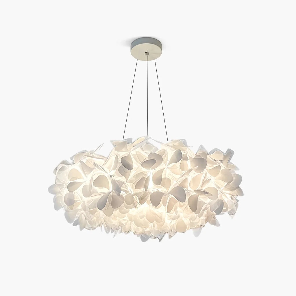 petal chandelier light