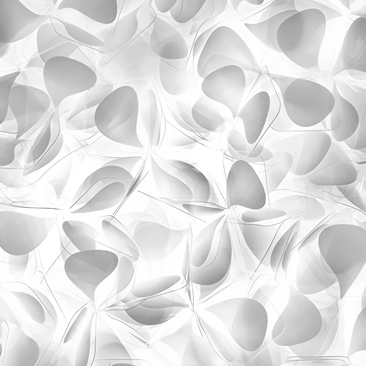 petal chandelier light