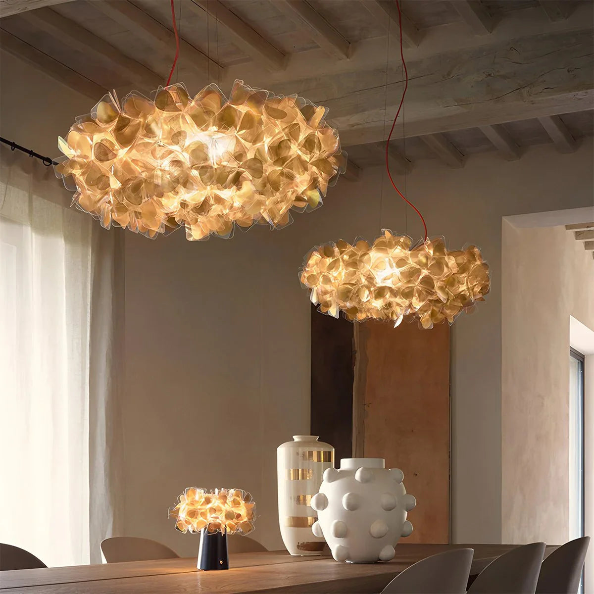 petal chandelier light for diningroom