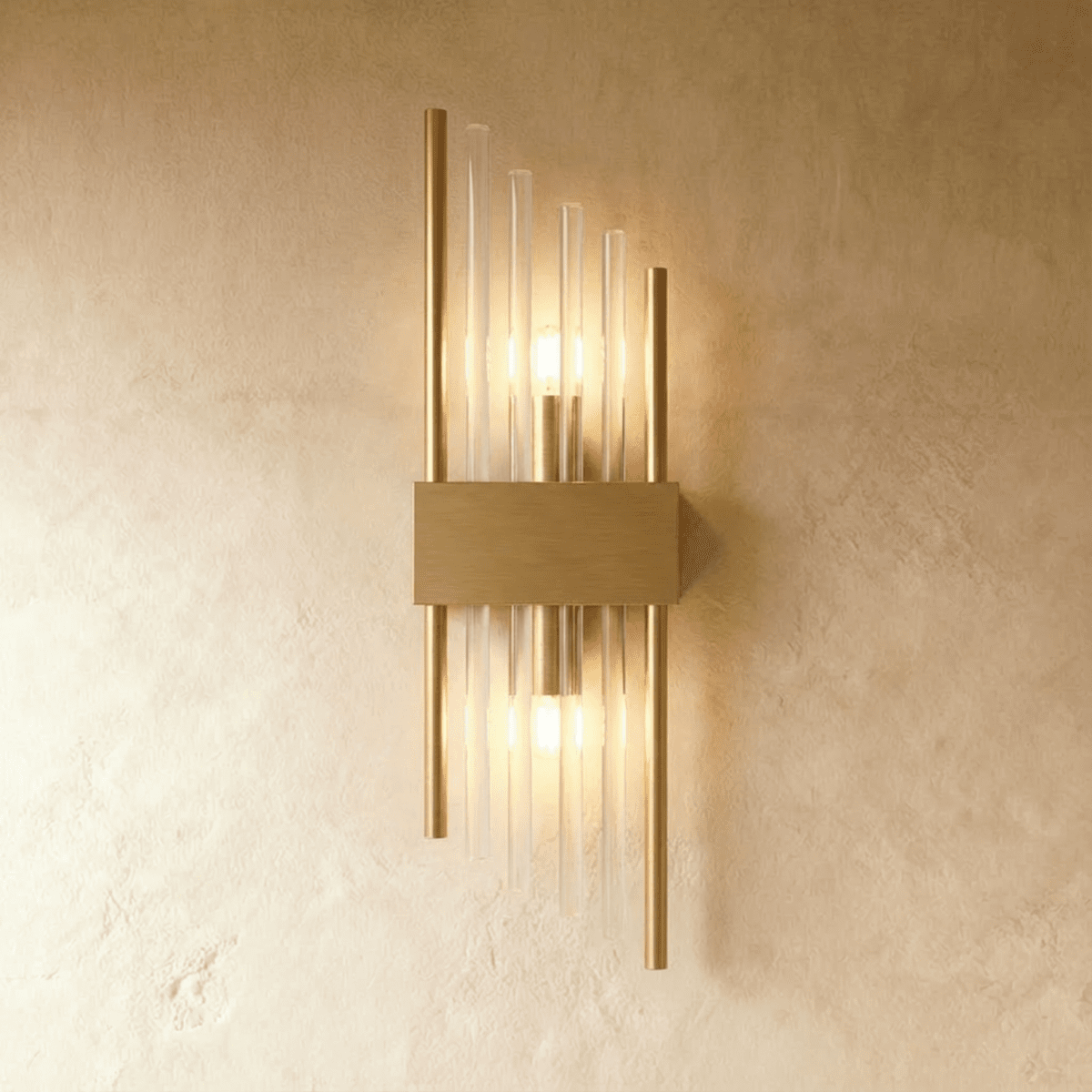 Amadi Wall Lamp C - Gold - Small: 13.8"(35cm) x 3.9"(10cm)