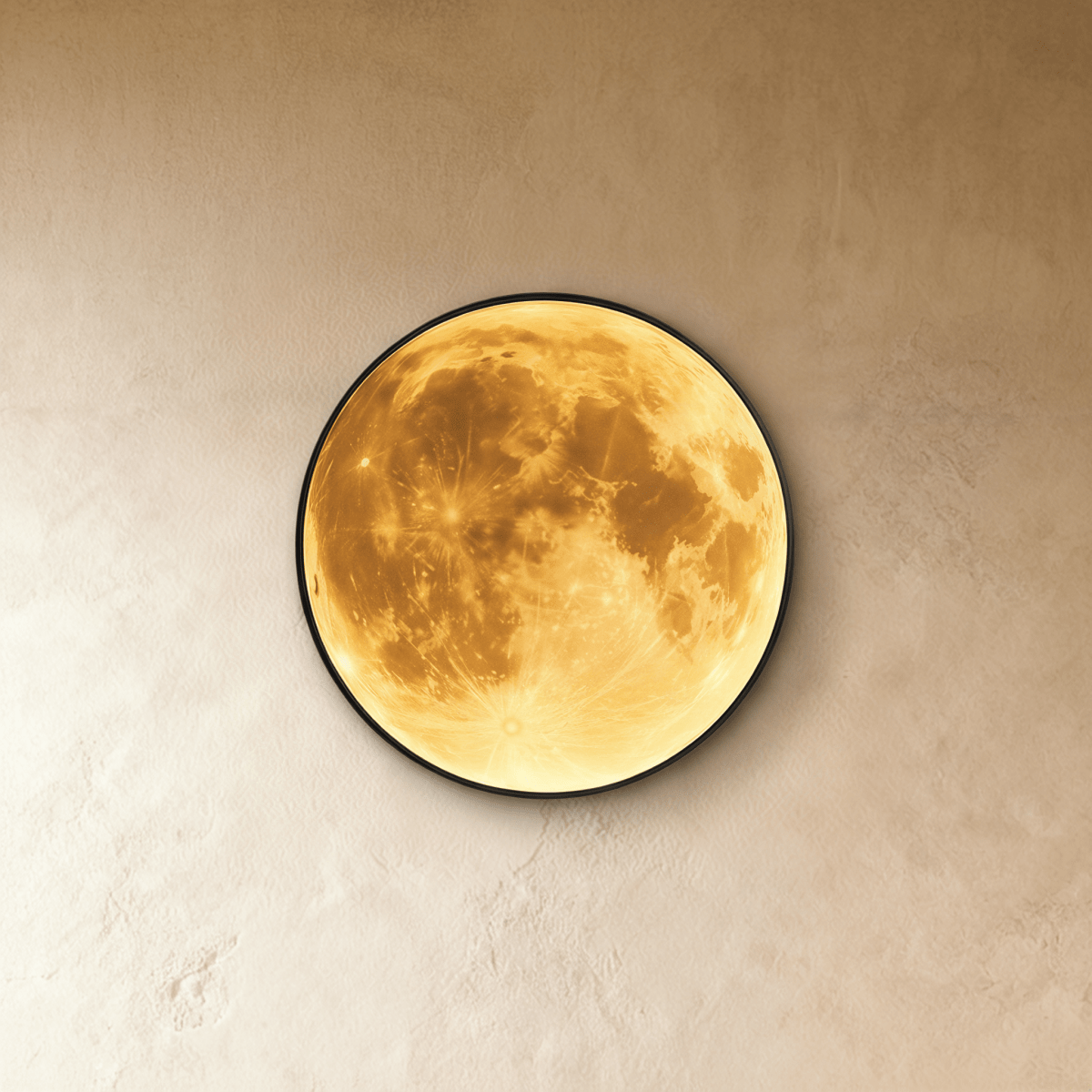 Astro Moon Wall Lamp Illuminated Art