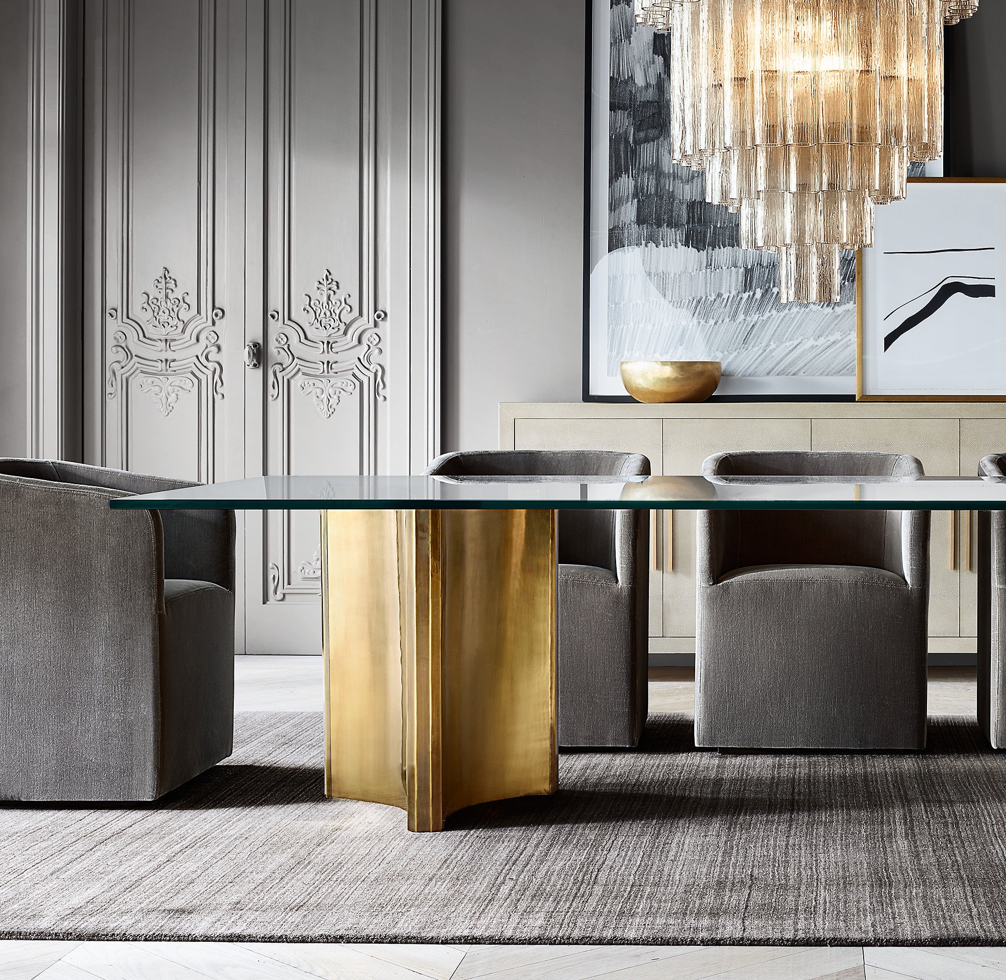 Tronchi Murano Glass Tiered Chandelier - Serenella