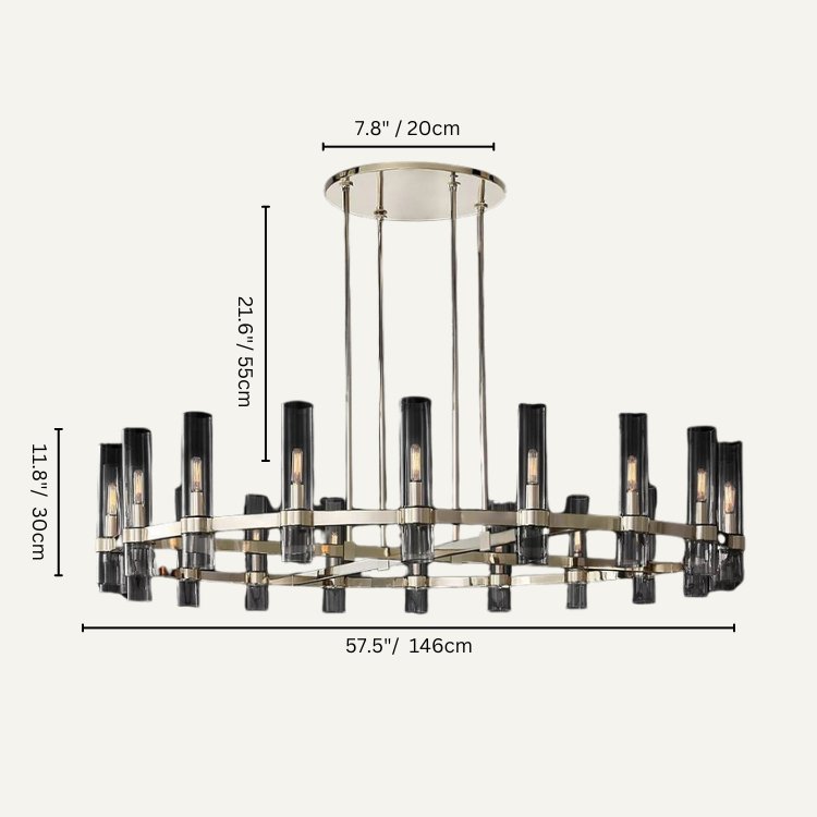 Bahir Candela Chandelier