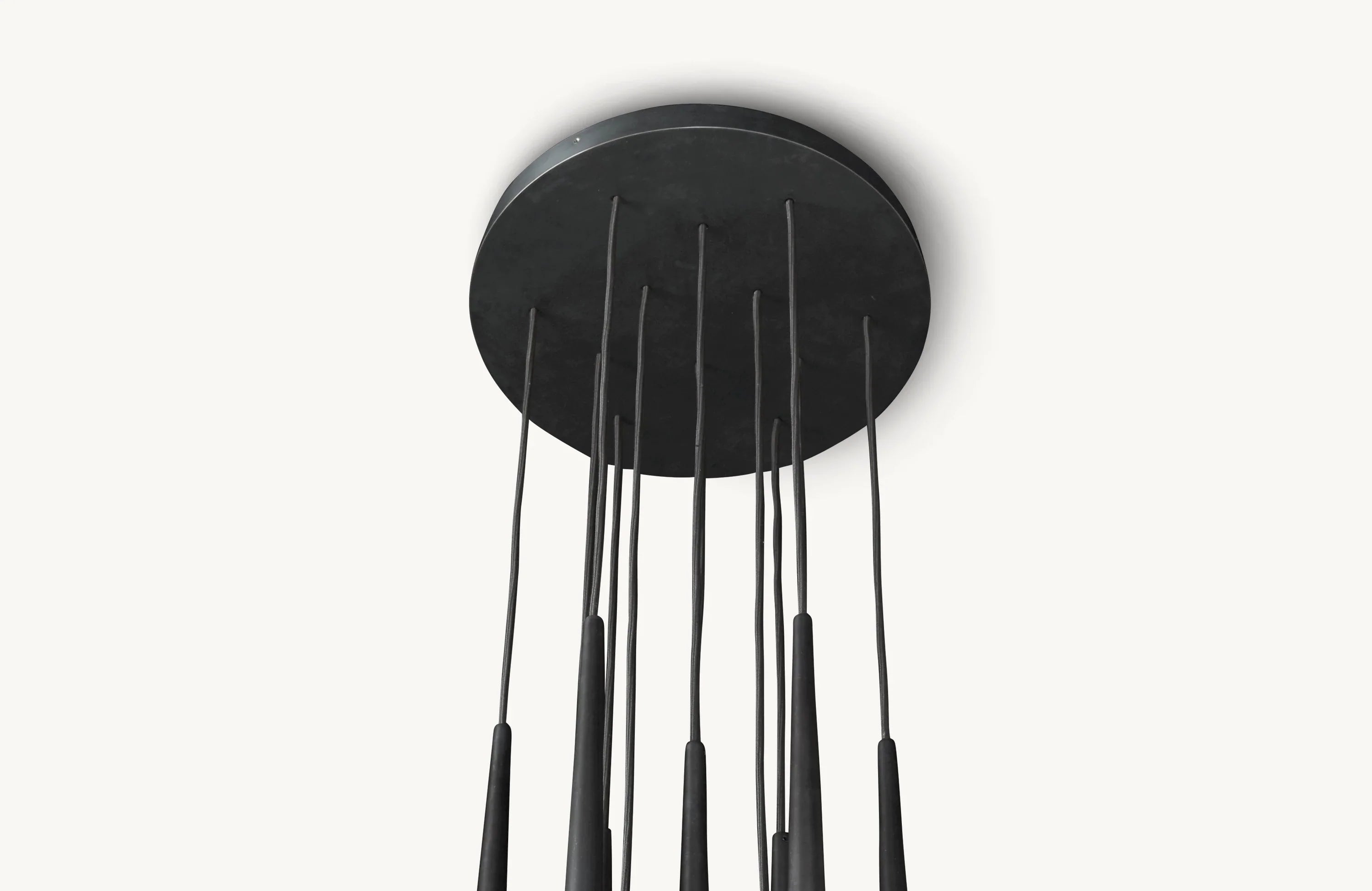 Pin Cascading Round Chandelier - Aquitaine