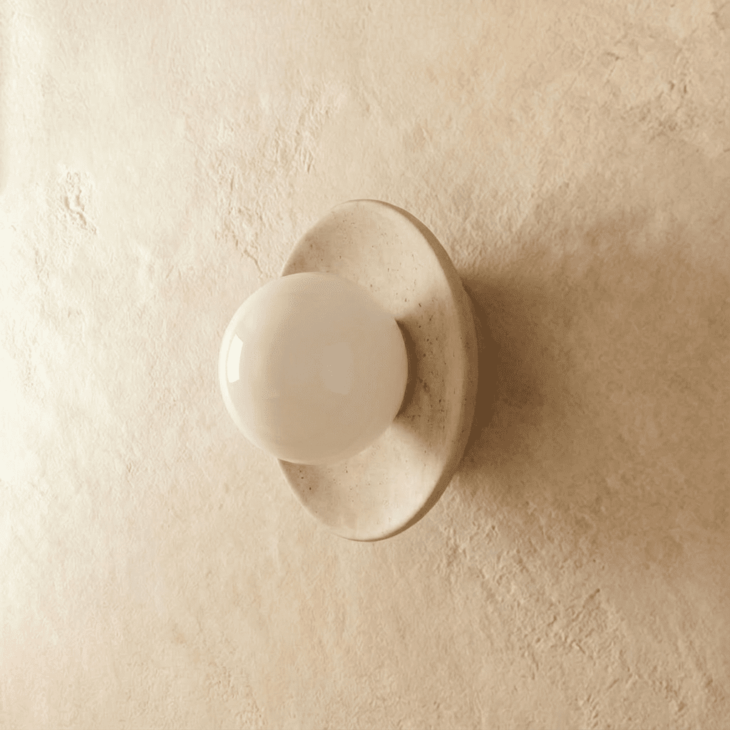 Eretoq Travertine Lamp